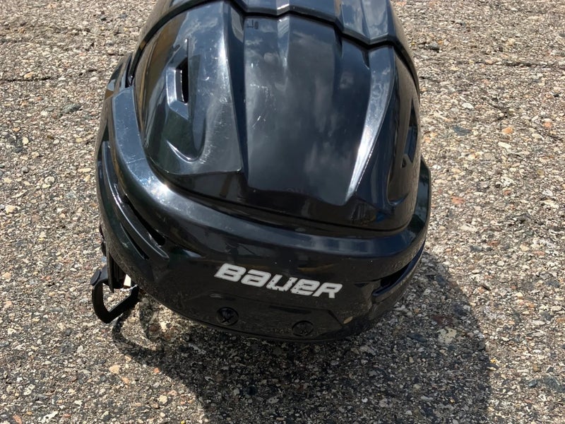Black Large Bauer Re-Akt 85 Helmet (Used)