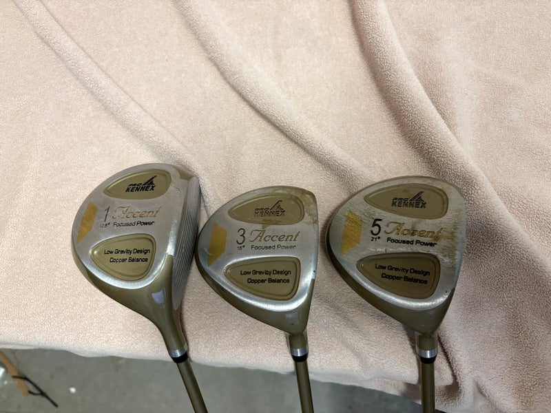 Prokennex accent Right Handed Clubs (Full Set) Regular Flex (Used)