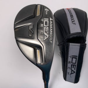 Adams Idea Tech V3 4 Hybrid 22* Mitsubishi Rayon Bassara 65g Stiff Mens RH HC
