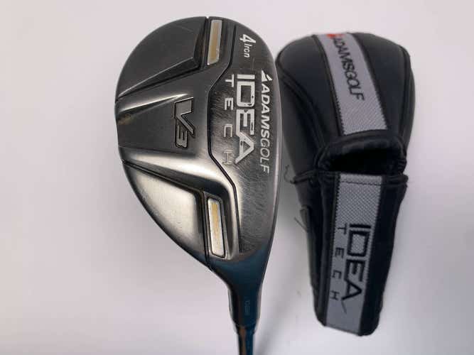 Adams Idea Tech V3 4 Hybrid 22* Mitsubishi Rayon Bassara 65g Stiff Mens RH HC