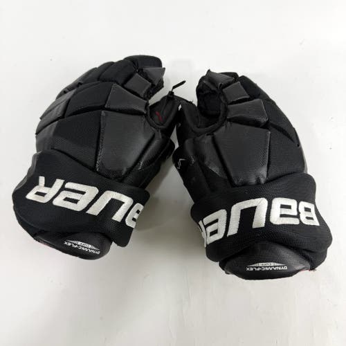 Used Black Bauer Vapor x5.0 Gloves | 13" | E657