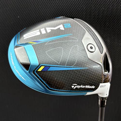 TAYLORMADE SIM2 DRIVER (8 DEGREE) + HEADCOVER