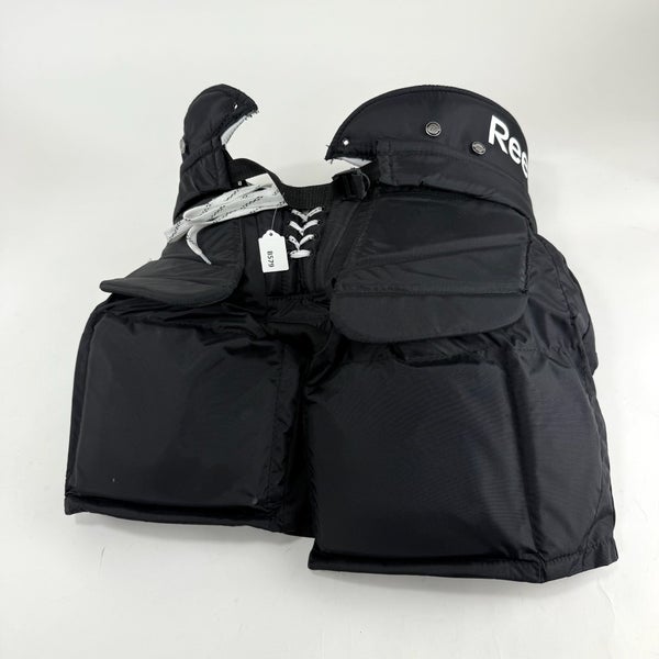 Used Black Reebok 20K Goalie Pants | Intermediate Large | B579