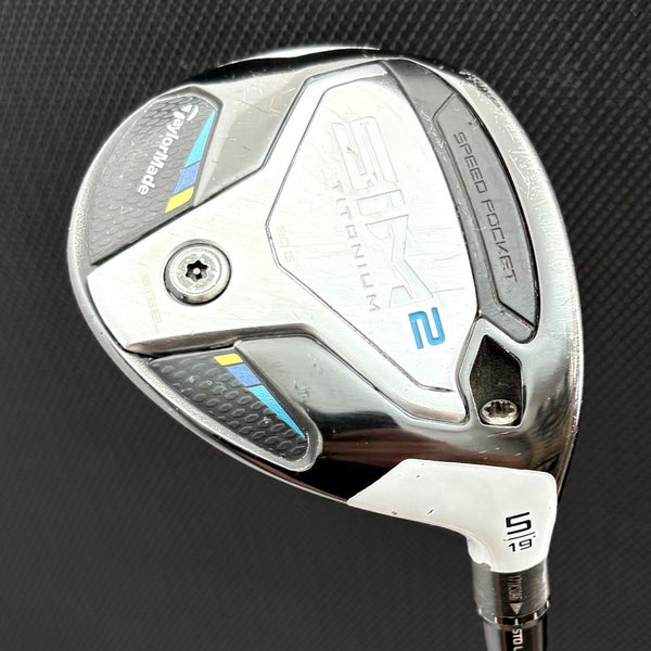 TAYLORMADE SIM2 TITANIUM 5 WOOD (19 DEGREE) + HEADCOVER