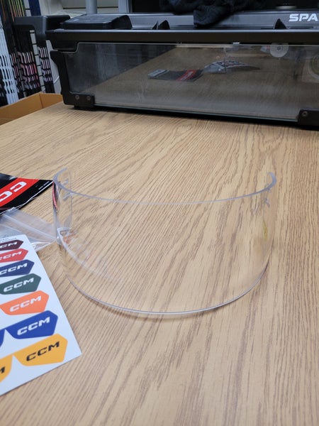 NEW! CCM VRPRO Senior Visor Clear with Hardware