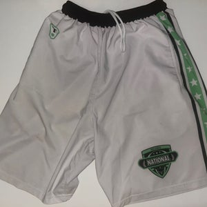 White Medium/Large Men's  Lacrosse Shorts (Used)