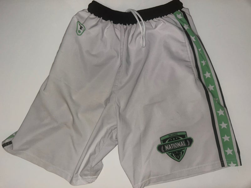 White Medium/Large Men's  Lacrosse Shorts (Used)