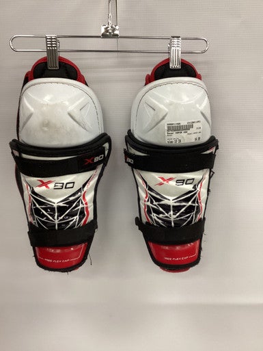 Used Bauer VAPOR X80 10" Hockey Shin Guards 11851-S000011486