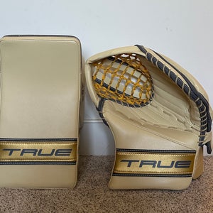 Adin hill Vegas golden knights winter Classic 2024 game issued glove and blocker