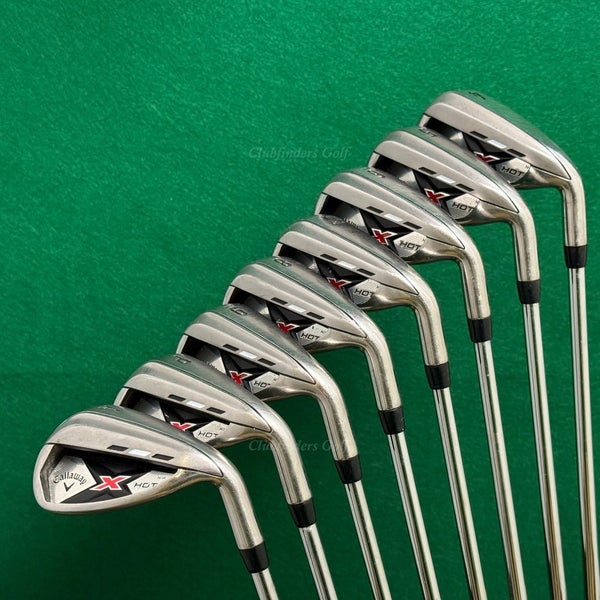 Callaway X Hot N-14 4-AW Iron Set Callaway Uniflex Steel Uniflex
