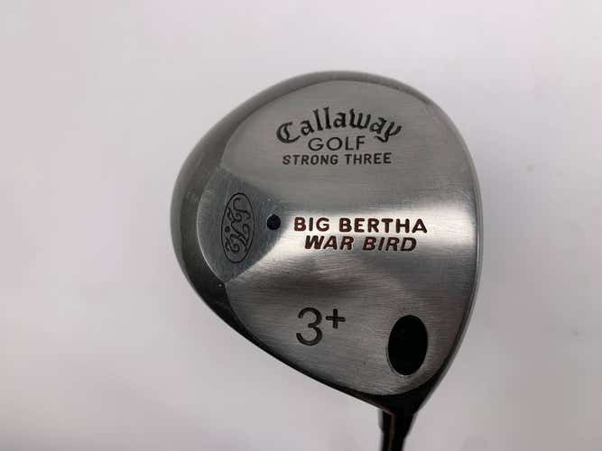Callaway Big Bertha Warbird 3 Fairway Wood 15* Graffalloy Pro Lite Stiff Mens RH