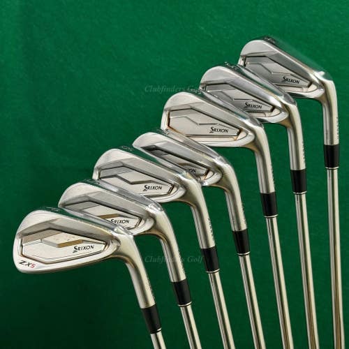 Srixon ZX5 Forged 4-PW Iron Set NS Pro Modus 3 Tour 105 Steel Stiff