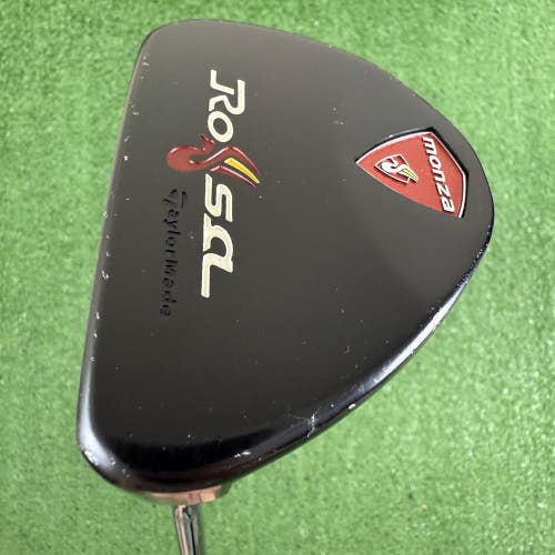 TaylorMade Rossa Monza Mallet Putter Left Handed 35 WORN GRIP