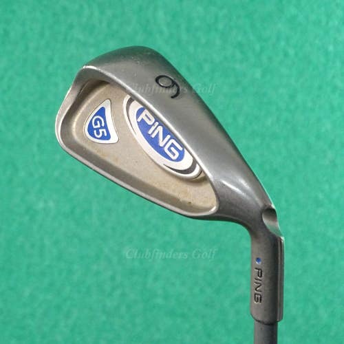 Ping G5 Blue Dot Single 6 Iron Factory TFC 100I Graphite Regular