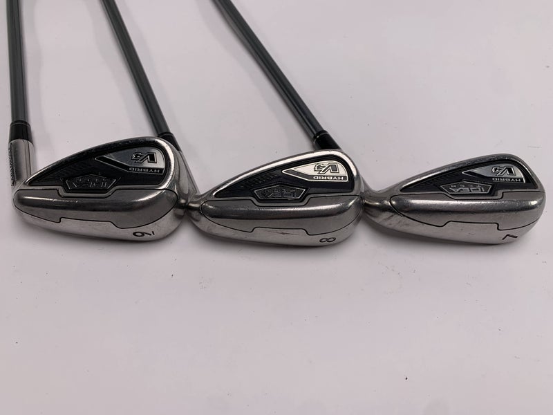 Adams Idea Tech V4.0 Hybrid Iron Set 7-9 idea V4.0 Regular Graphite Mens RH
