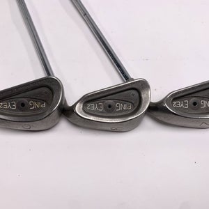 Ping Eye 2 Iron Set 7-9 Black Dot KT-M Regular Steel Mens RH