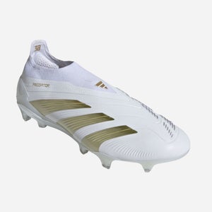 Adidas Predator Elite Men's Size 9.5 Laceless FG Soccer Cleats Gold IF6448