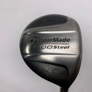 TaylorMade 200 Steel 5 Fairway Wood 18* Lite 80g Regular Graphite Mens RH
