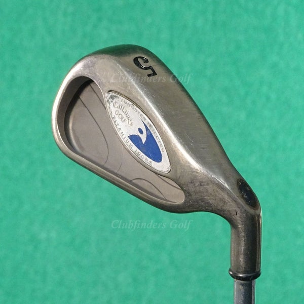 Callaway Original Hawk Eye Single 5 Iron Factory Steel Uniflex
