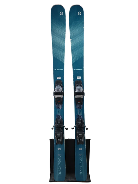 Used 2021 Blizzard Black Pearl 82 SP Skis (152cm) w/ Marker TPC 10 Bindings