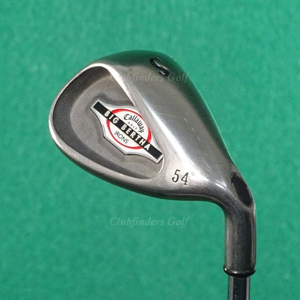 Callaway Big Bertha 2002 54 SW Sand Wedge Factory Constant Weight Steel Uniflex