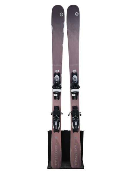 Used 2020 Blizzard Black Pearl 82 SP Skis (152cm) w/ Marker 11 TCX Bindings