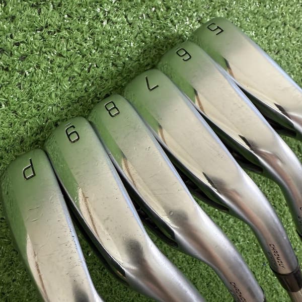 Mizuno JPX 921 Hot Metal Iron Set 5-PW Steelfiber i70 Senior A