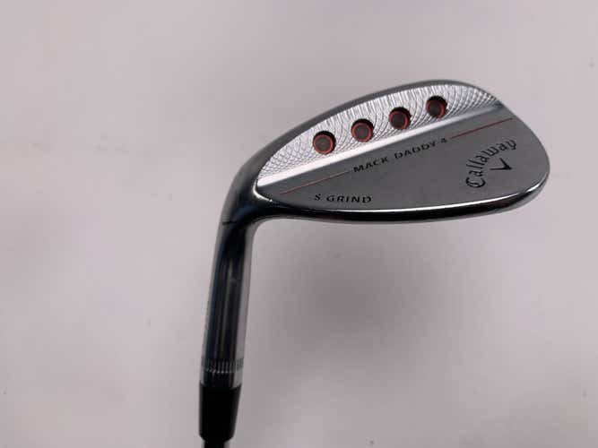 Callaway Mack Daddy 4 Chrome Sand Wedge SW 56* 10 DG S200 Wedge Mens LH