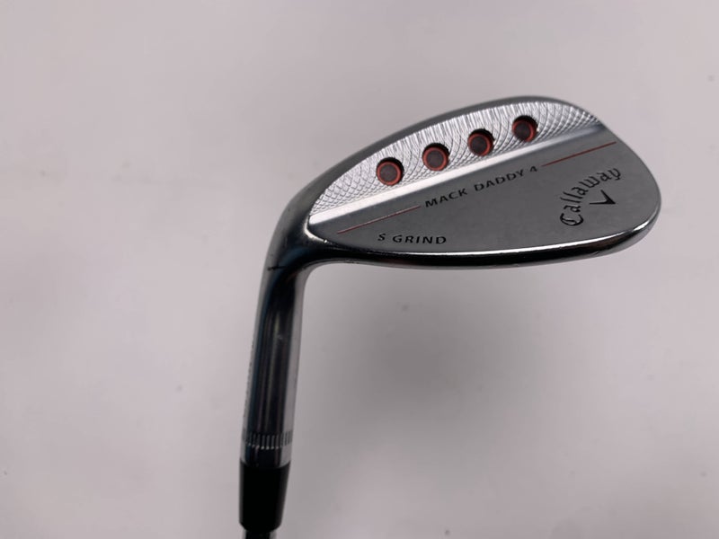 Callaway Mack Daddy 4 Chrome Sand Wedge SW 56* 10 DG S200 Wedge Mens LH