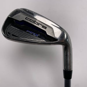 Cobra MAX Single 8 Iron White Tie X4 56g Senior Steel Mens RH
