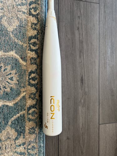2024 Rawlings Icon Composite USSSA Certified Bat (-5) 27 oz 32" (Used)