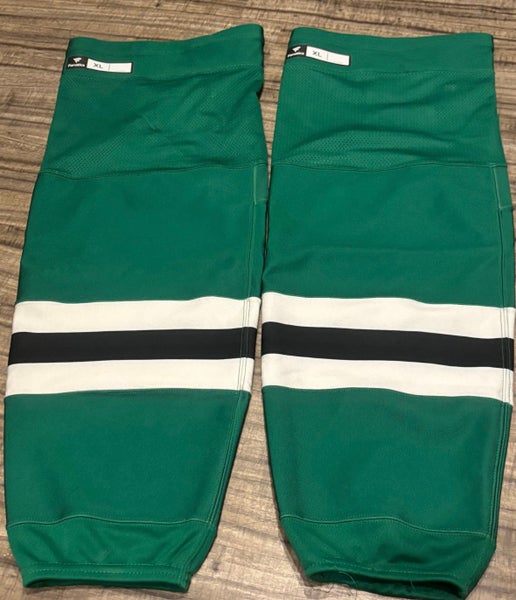 Dallas Stars NHL Fanatics Game Worn Hockey Socks Adult XL 31” Green