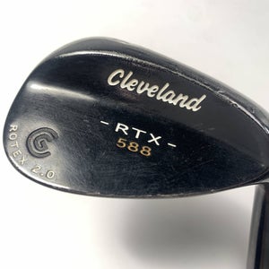 Cleveland 588 RTX 2.0 Black Satin Sand Wedge SW 56* True Temper DG Wedge Mens RH