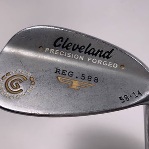 Cleveland 588 Chrome 2012 Lob Wedge LW 58* 14 Bounce Tour Concept Wedge RH