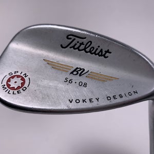 Titleist Vokey Spin Milled Chrome 2009 Sand Wedge SW 56* 8 Bounce Wedge RH