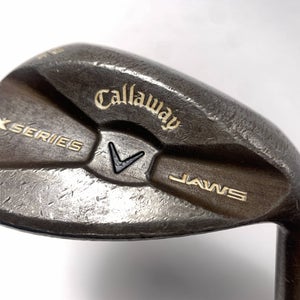 Callaway X Series Jaws Chrome Raw Gap Wedge GW 52* Wedge Steel Mens RH