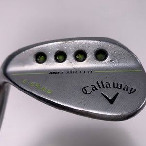 Callaway MD3 Milled Chrome C-Grind Lob Wedge LW 58* 8 DG S300 Stiff LH +1''