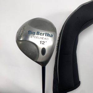 Callaway Steelhead Driver 12* Ladies Gems 99 Ladies Graphite Womens RH HC