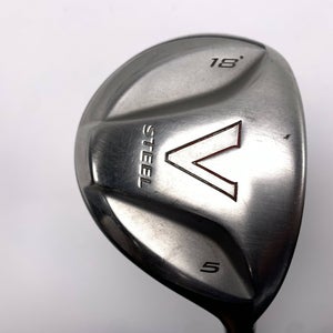 TaylorMade V Steel 5 Fairway Wood 18* Tour XStiff Graphite Mens RH