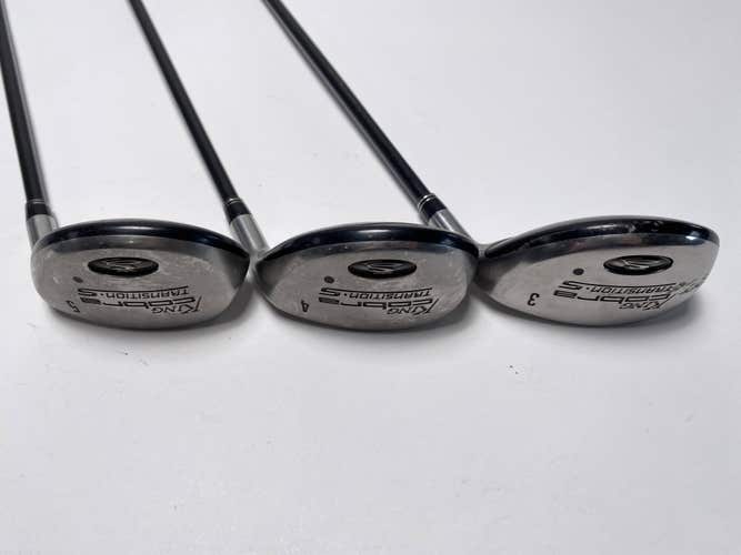 Cobra Transition S Hybrid Set 3 4 5 19* 22* 25* Aldila Regular Graphite Mens RH