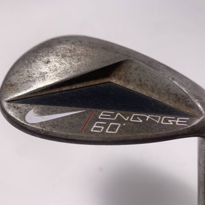Nike Engage Dual Sole Raw Lob Wedge LW 60* TT  Dynamic Gold Wedge Steel Mens RH
