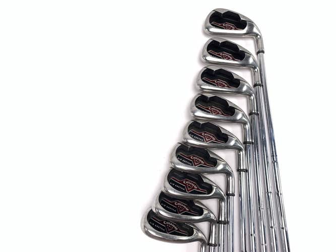 Callaway Big Bertha 2006 Iron Set 3-PW+GW+SW DG S300 Regular Mens RH- Missing 5i