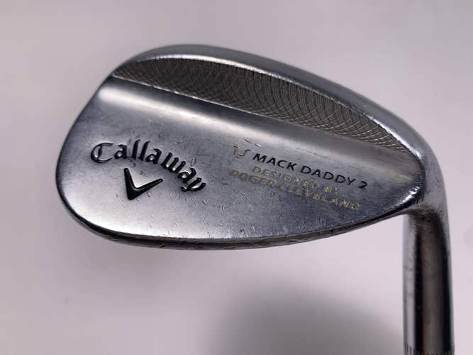 Callaway Mack Daddy 2 Chrome Sand Wedge SW 56* 14S DG Wedge  RH
