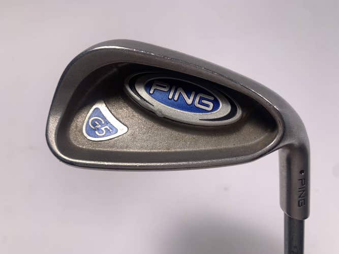 Ping G5 Single 9 Iron Black Dot TFC 100 Senior Graphite Mens RH