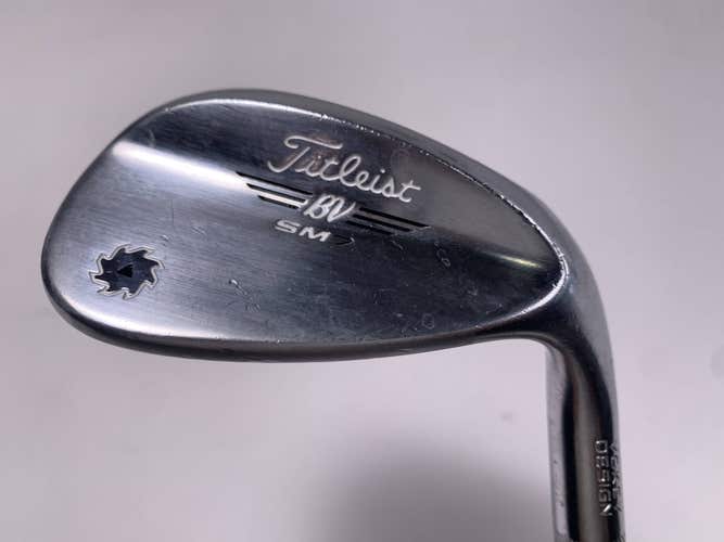 Titleist Vokey SM7 Tour Chrome Sand Wedge SW 54* 8 Bounce M-Grind Mens RH