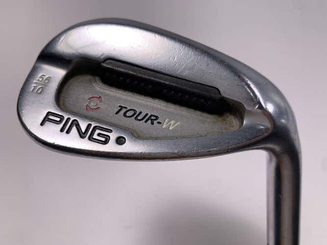 Ping Tour-W Brushed Silver Sand Wedge SW 56* 10 Black Dot TFC 129 I Regular RH