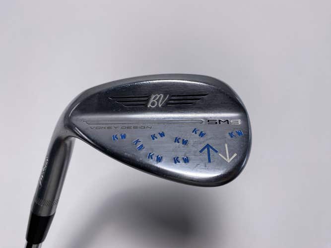 Titleist Vokey SM9 Tour Chrome Sand Wedge SW 54* 10 S-Grind NS Pro Mens LH