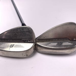Titleist Vokey SM8 Brushed Steel Wedge Set 52* 8 | 56* 10 Wedge Steel Mens RH