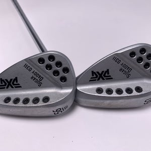 PXG 0311 Sugar Daddy Milled Chrome Wedge Set 56*10 | 60*9 Elevate VSS Stiff  RH