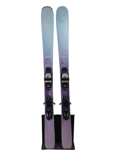 Used 2019 Blizzard Black Pearl 88 SP Skis (145cm) w/ Marker 11 TCX Bindings